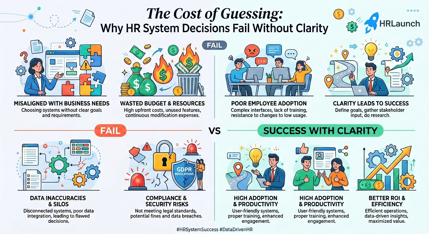 The Cost of Guessing: Why HR System Decisions Fail Without Clarity