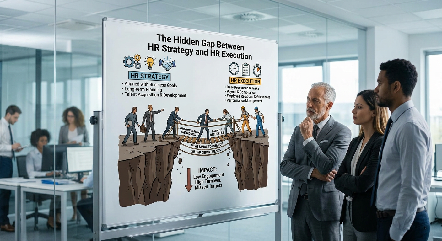 The Hidden Gap Between HR Strategy and HR Execution